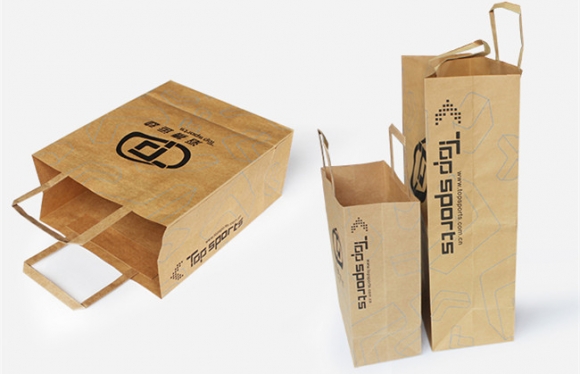 鑒賞百麗國際滔博運動牛皮紙手提袋