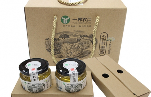解析一界農戶農產品蜂蜜牛皮紙包裝